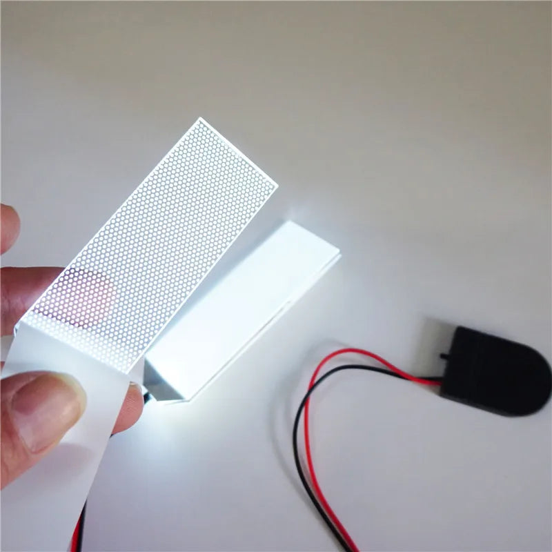 Acrylic LED Light Eyes Kit for Halloween Mask and Cosplay Helmets - Multiple Colors