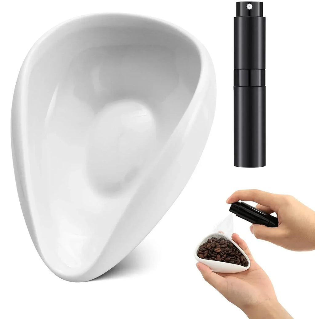 Coffee Dosing Cup and Anti-Static Spray Set for Espresso Grinder Accessories