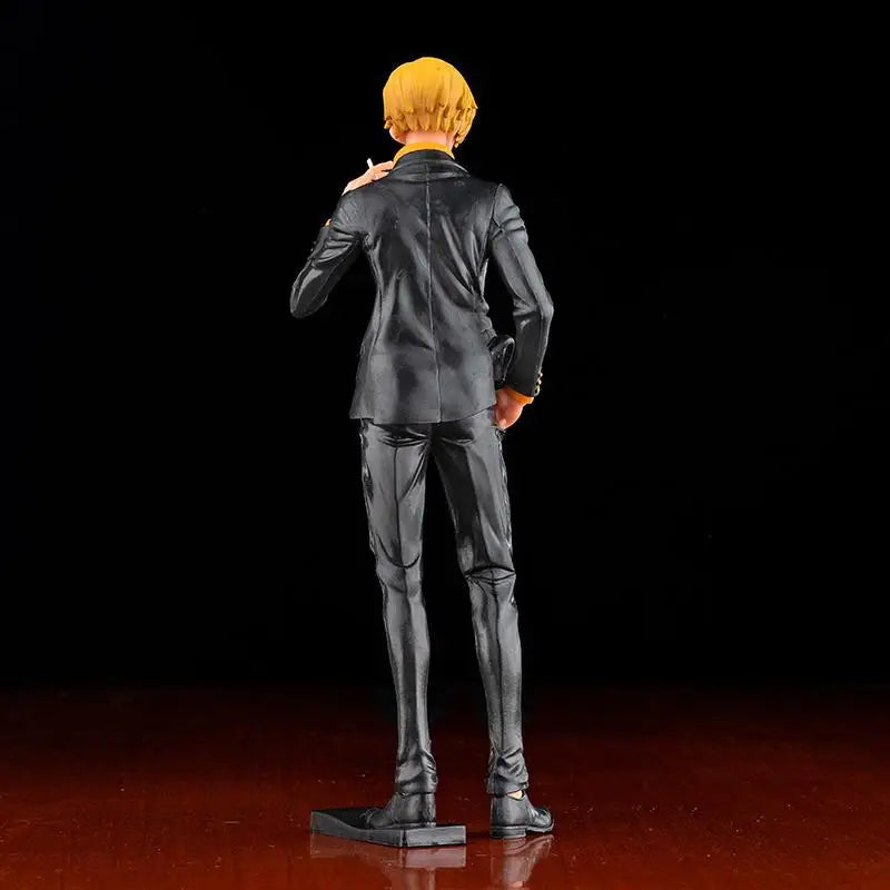 27cm Anime One Piece Vinsmoke Sanji Smoking PVC Action Figure - Kids Christmas Gift
