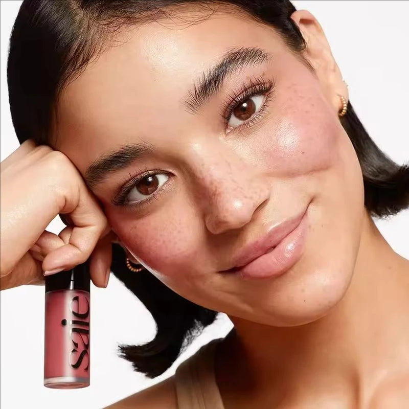 Liquid Blush and Contouring Powder Set - Natural Makeup, Fast Dry, Non-Sticky