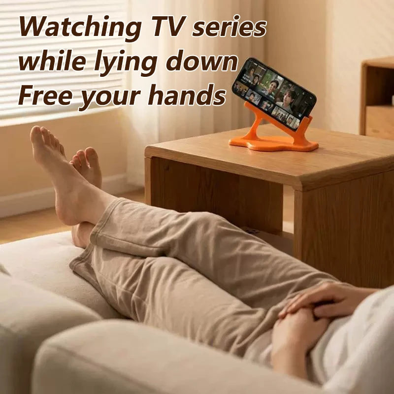 Bed Lazy Phone Stand for Side Lying - Stable Ergonomic Hands-Free Holder