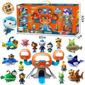 Octonauts Action Figures Set - Educational Cartoon Toy Figures for Kids
