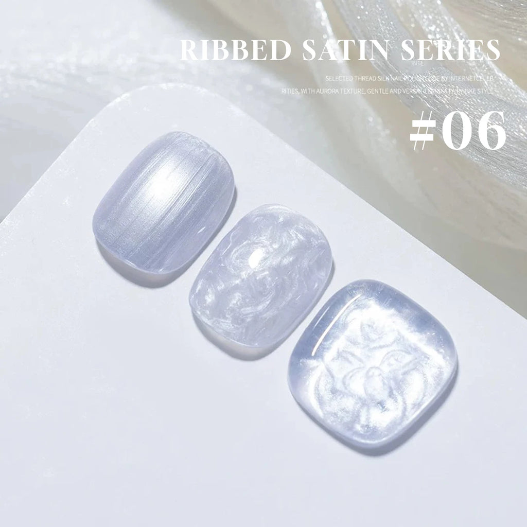 Japanese-Style Summer Nail Art Pearl Shell Thread Gel Nail Polish Set