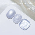 Japanese-Style Summer Nail Art Pearl Shell Thread Gel Nail Polish Set