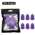 Mini Makeup Sponge Puffs Set - 6pcs Face Powder & Concealer Applicators