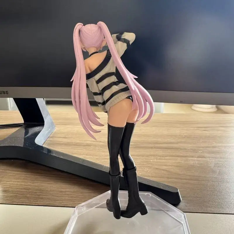 Anime Frieren Action Figure Sweater Set - Cute Girl Statue Doll Model