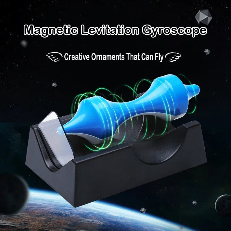Magnetic Levitating Rotating Science Toy - Perpetual Motion Educational Magnet