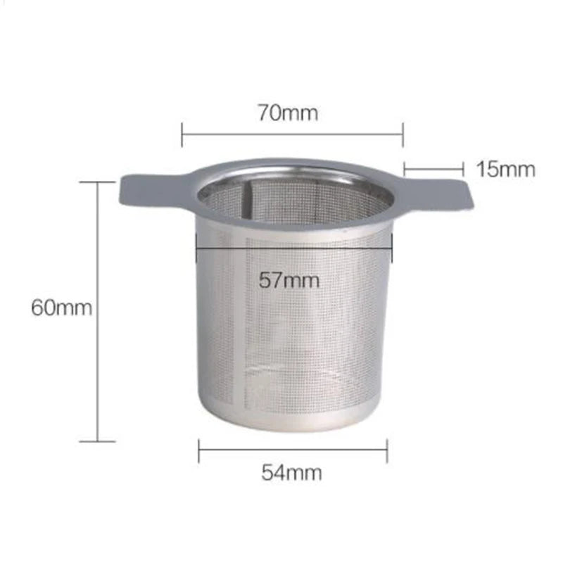Stainless Steel Tea Infuser & Coffee Filter Ball - Reusable Fine Mesh Strainer