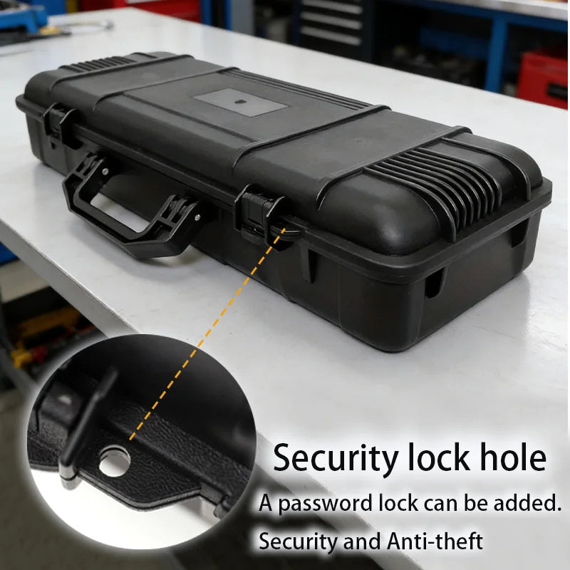 Waterproof Hard Carry Case with Foam Insert for Tools & Equipment - Impact Resistant Organizer