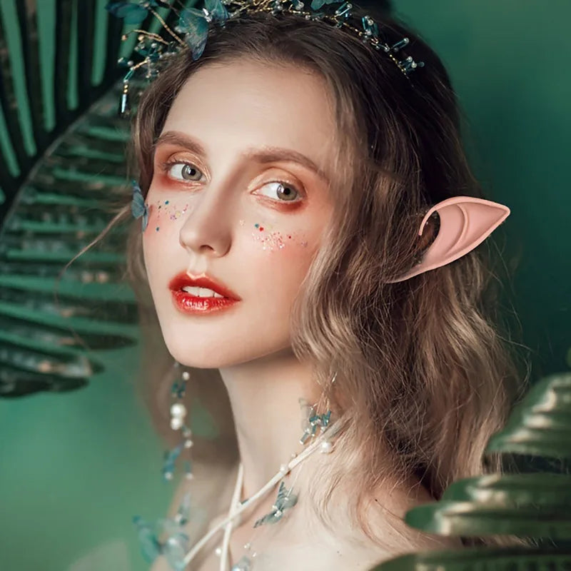 Halloween Elf Ears Latex Costume Accessories for Cosplay & Photo Props