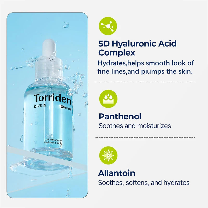 Hydrating Hyaluronic Acid Serum 50ml - Lightweight, Non-Sticky Korean Skincare