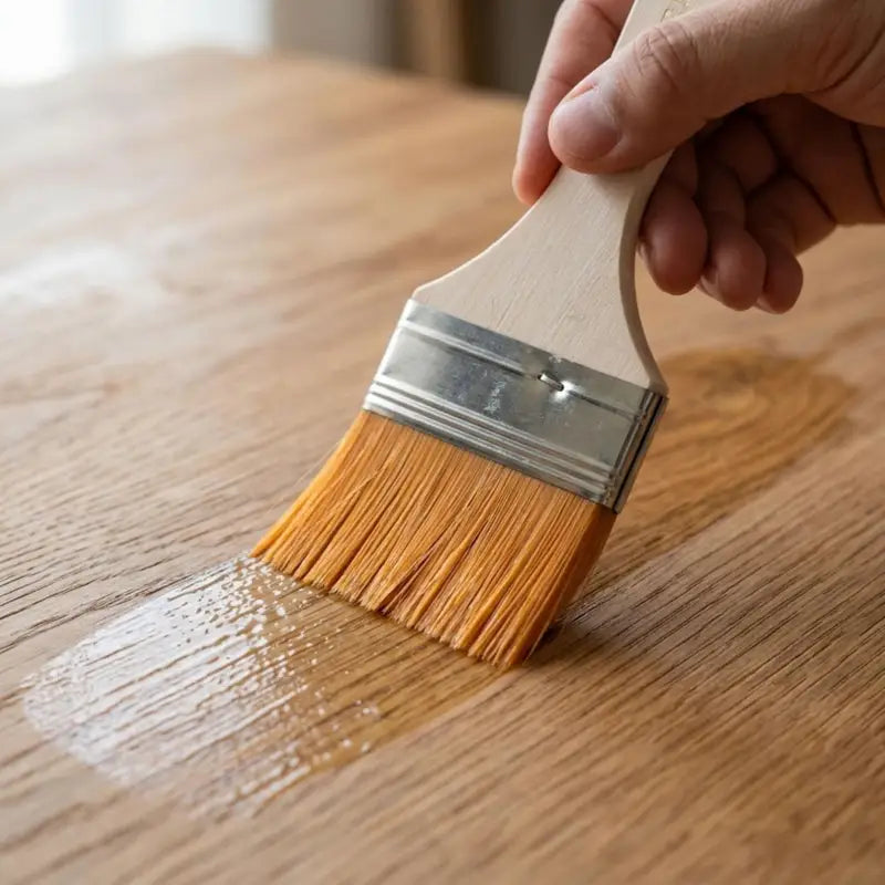 Multi-Purpose Wooden Handle Paint Brushes Set for Furniture Wall Door Cabinet DIY Painting