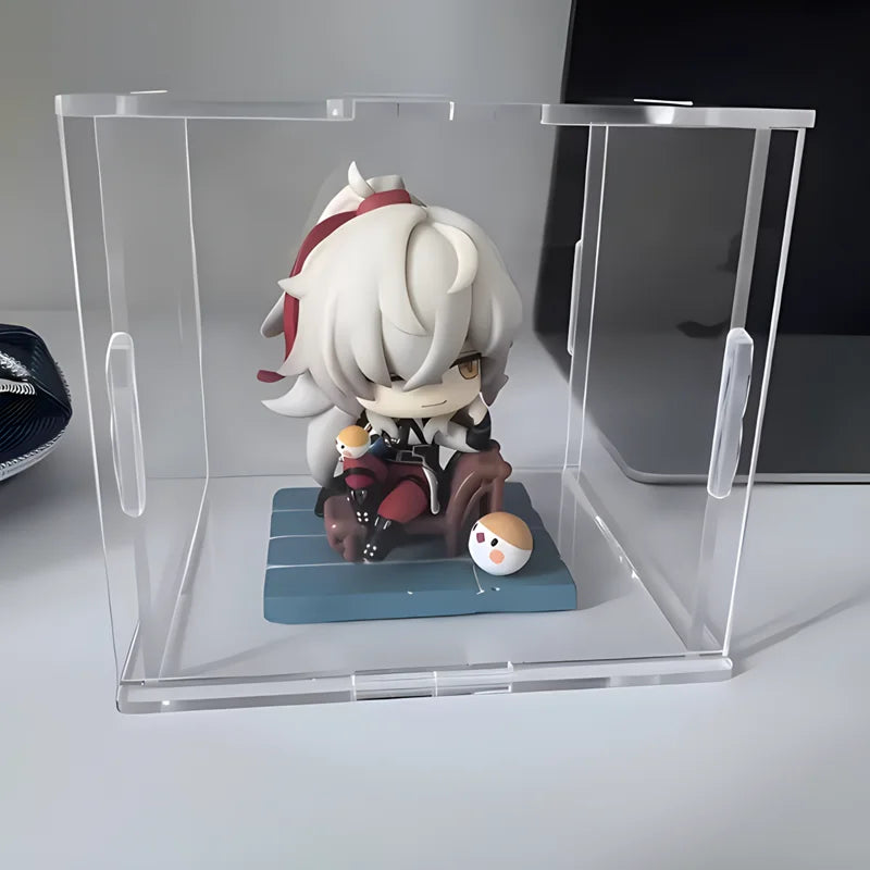 Clear Acrylic Display Box for Collectibles Dolls Models – Dustproof Storage