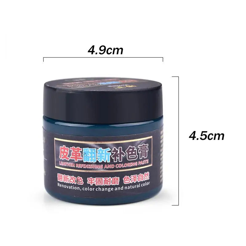 Leather Repair Pigment Dye Liquid - 50g for Car Seats Shoes & Crafts