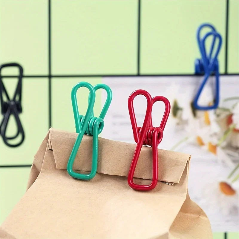 Mini Bag Sealing Clips Food Storage Sealer Clamp Kitchen Organizer Set