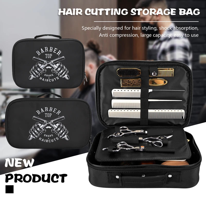 Large Capacity Travel Styling Organizer Case for Barber & Cosmetics Storage