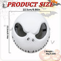 Halloween Jack Skellington Latex Headgear - The Nightmare Before Christmas Prop Mask