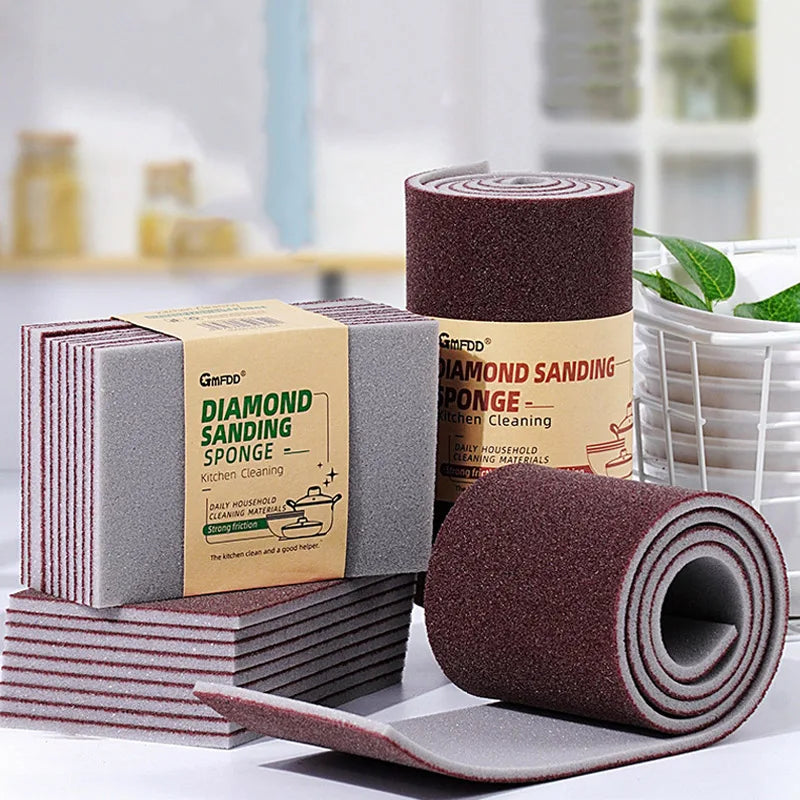 Magic Sponge Eraser for Rust and Stubborn Stain Removal - Kitchen Cleaning Tool