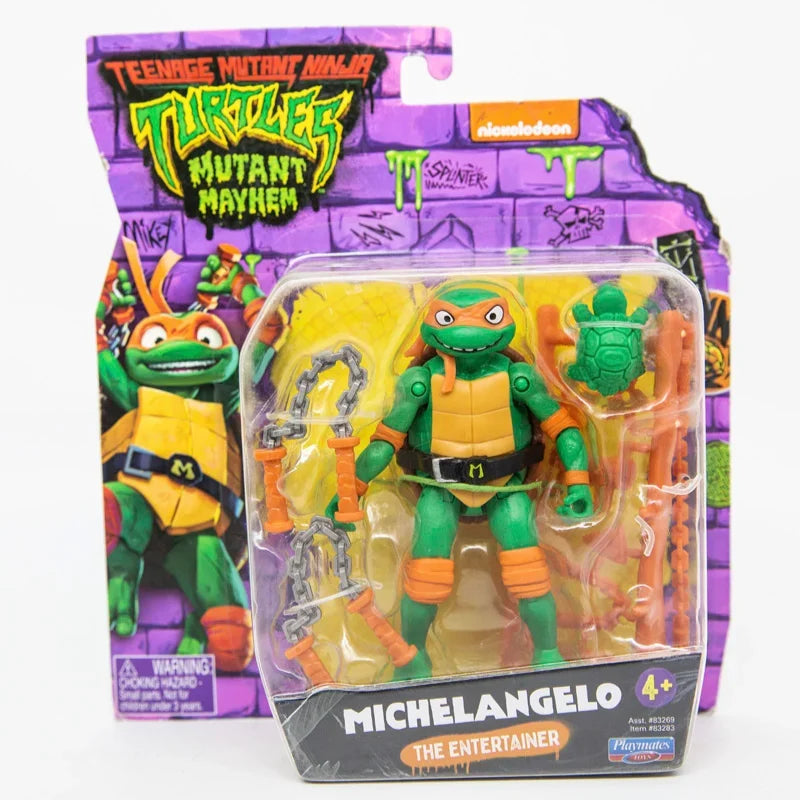 Teenage Mutant Ninja Turtles Action Figures Set - Collectible Toy Figures for Kids