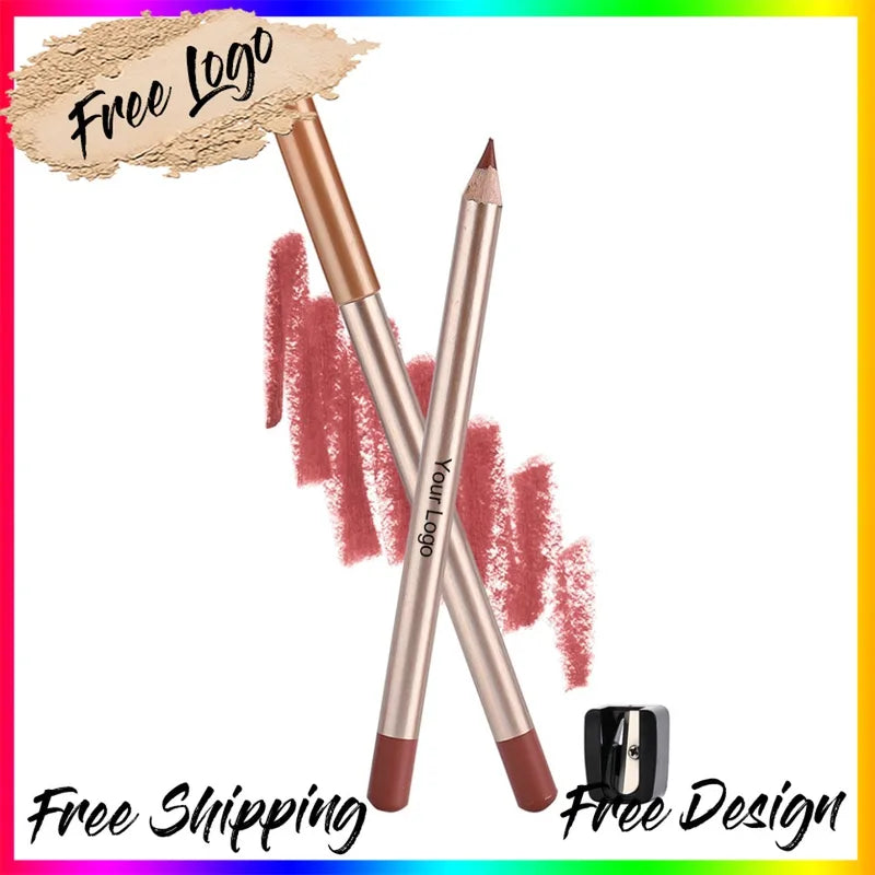 Waterproof Vegan Lip Liner - Long Lasting Matte Lip Makeup with Custom Logo