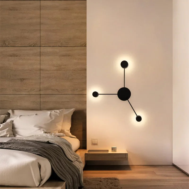 Modern LED Wall Sconce Light for Living Room Hallway Decor - Indoor Fixture