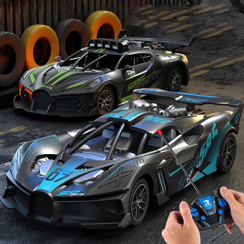 High-Speed Remote Control Drift Car Toy - 1:18 Scale, Indoor & Outdoor Fun