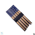 Reusable Bamboo Chopsticks Set - 5 Pairs Natural Wood Sushi Food Utensils