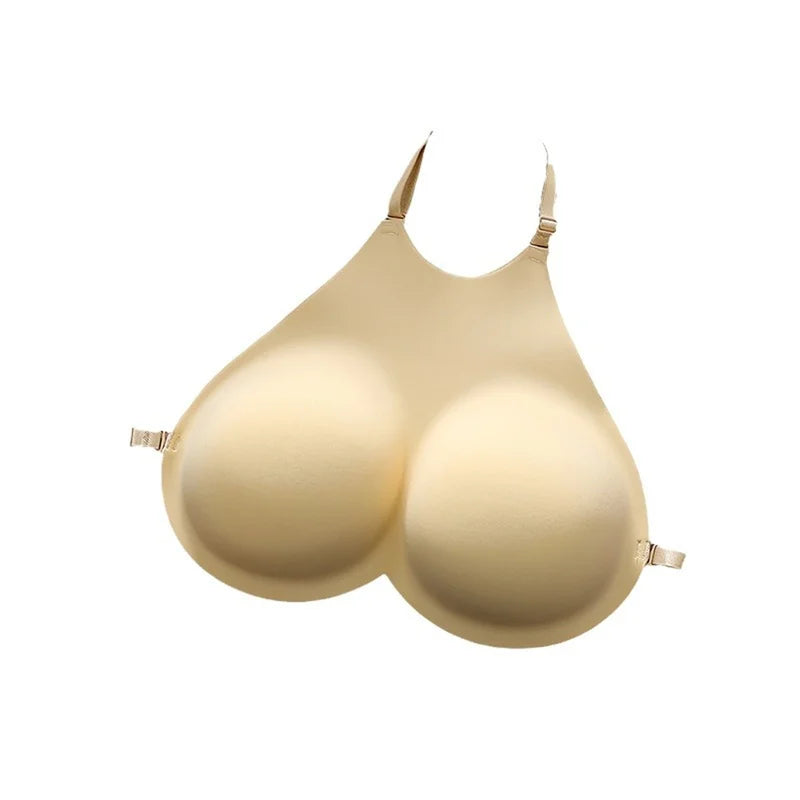 Realistic F Cup Fake Breast Forms for Crossdressing Cosplay Halloween