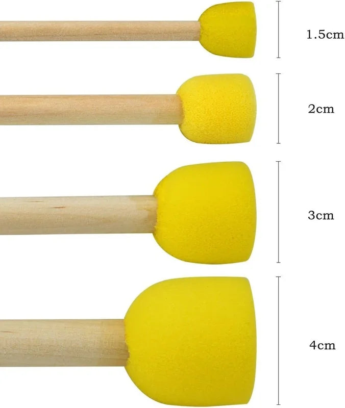 Ceramic Sponge Rod Set for Pottery & Sculpture - Water Absorbing Craft Tools