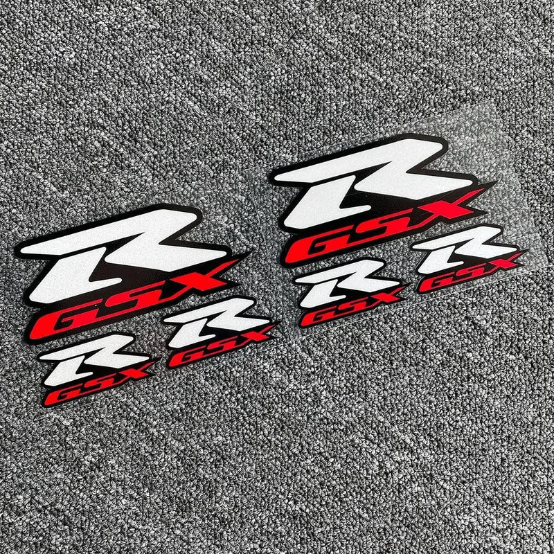 Reflective Motorcycle Decals for Racing Helmets & Tail Boxes Waterproof Colorful Laser Stickers