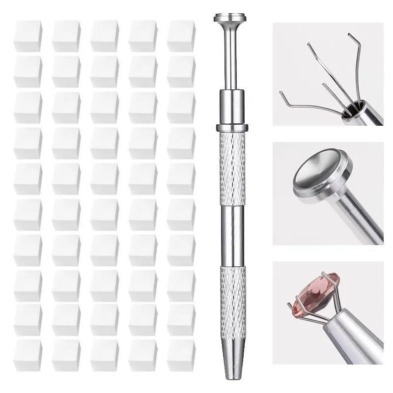 50PCS Nail Art Sponge Gradient Stamper Tools for Manicure DIY