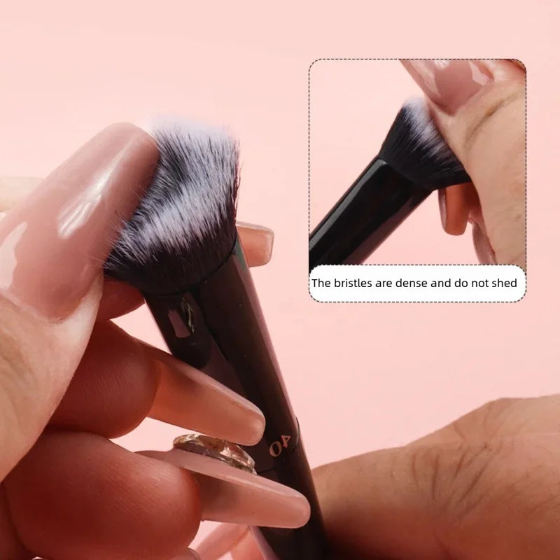 Makeup Brush Set - Soft Fiber Eye Shadow, Foundation, Blush, Concealer, Elegant Black Handle