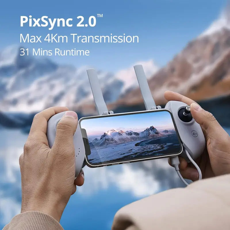Potensic Atom SE 4K GPS Drone with 4KM Transmission, 249g, Beginner-Friendly