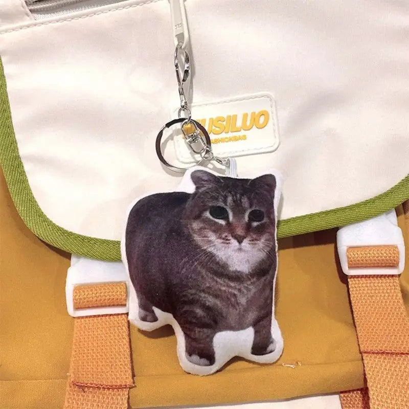 Cat Voice Keychain with Sound Reversing German Kitten Sound - Cute Pet Accessory