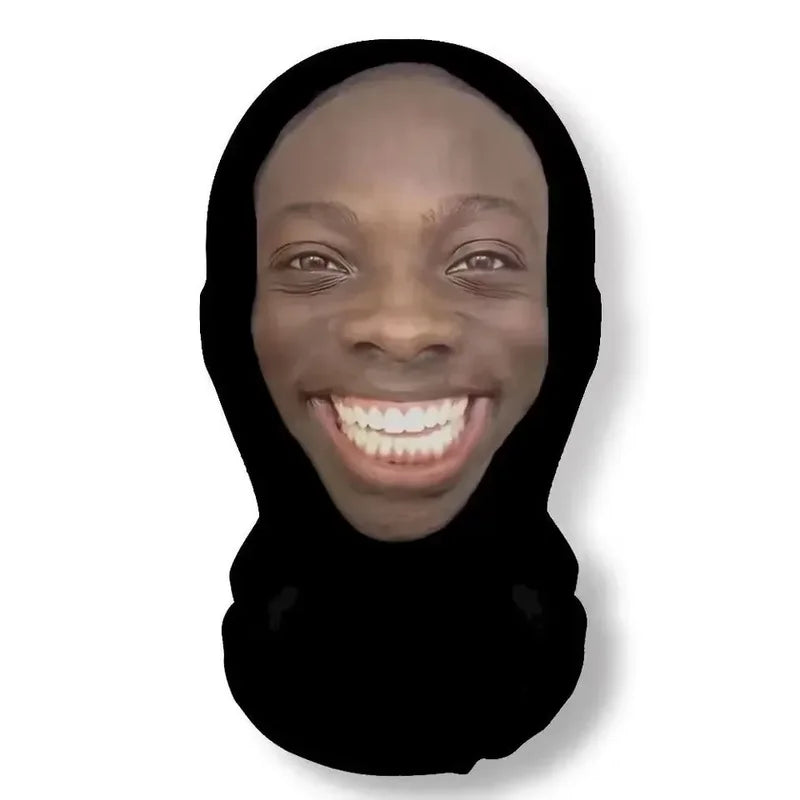 Full Face Hip-Hop Celebrity Mask with Elastic Mesh for Cosplay & Party