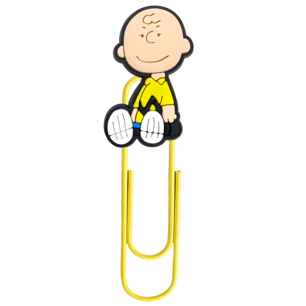 Cute Snoopy U-Shaped Clip Bookmark for Office & Creative Use