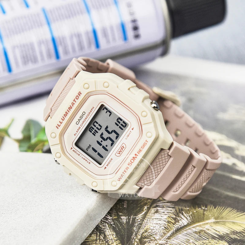Luxury Digital Military Watch Set for Men and Women - W-218HC-4A2