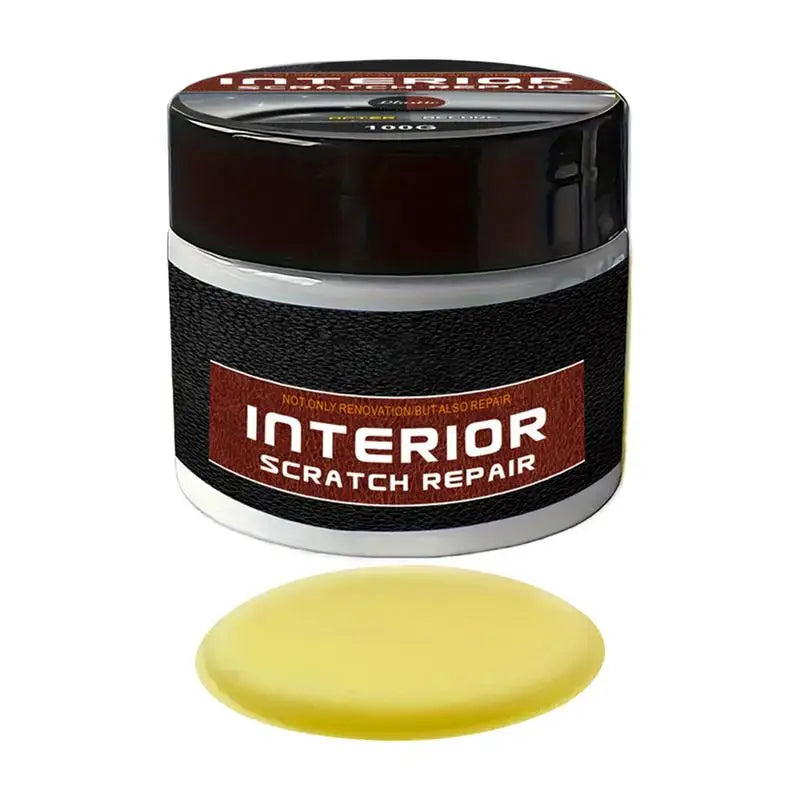 Car Dashboard Scratch Repair Paste Kit - Interior Panel Wax Coating for Minor Scratches