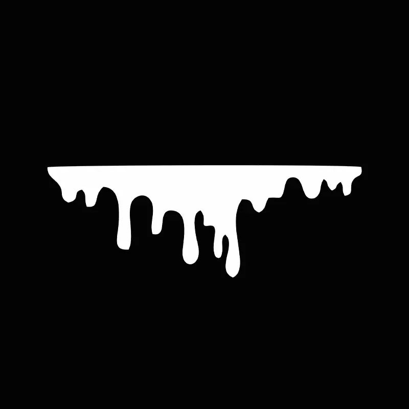Halloween Blood Drips Car Sticker Waterproof Bumper Decal 14x5cm