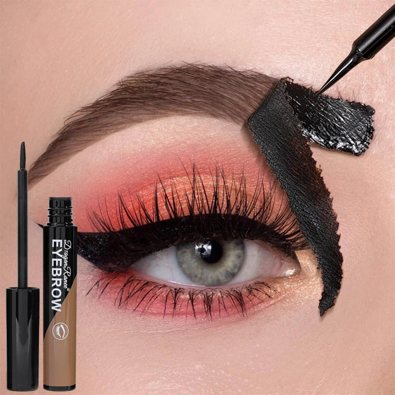 Waterproof Peel-Off Eyebrow Gel Tint - Natural, Long-Lasting Tattoo Makeup