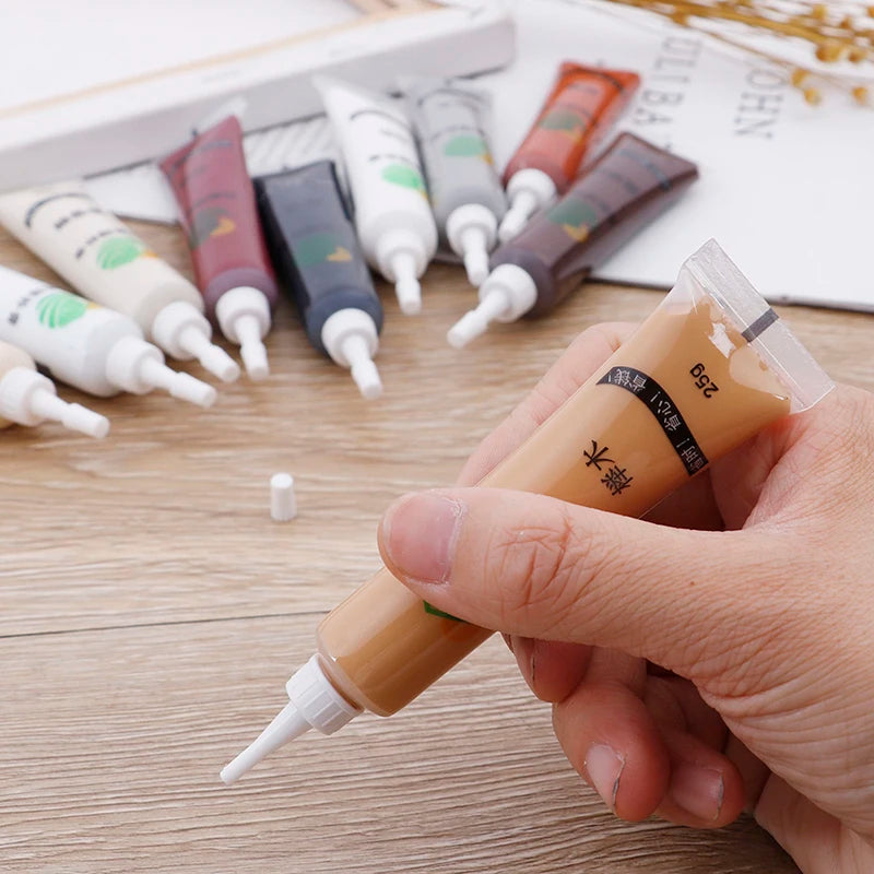 Wood Furniture Repair Pen - Floor & Scratch Touch-Up, Multiple Colors
