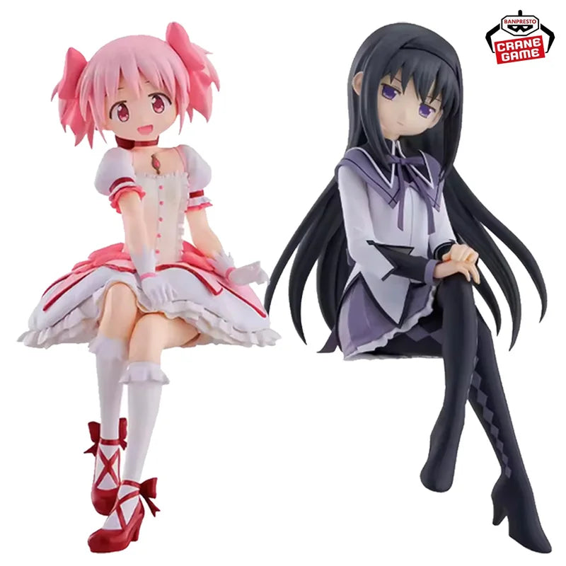 Anime Character Figurine Set - Madoka & Sayaka Rebellious Stories PVC Collectible Toys