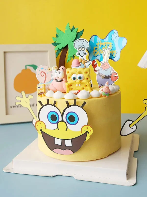 Baby Shower Cake Topper Set for Boy & Girl Birthday Party Decorations