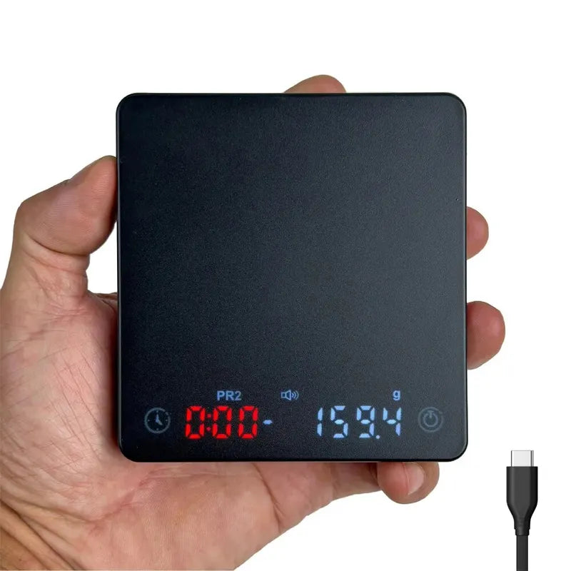 Mini Coffee Scale with Timer and Auto Tare - Touch Sensor & Silicone Cover