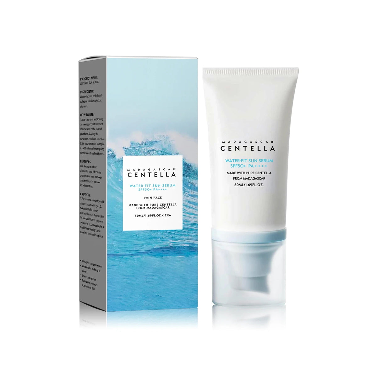 SPF50+ Facial Sunscreen Moisturizer with Anti-Pollution & Brightening UV Shield