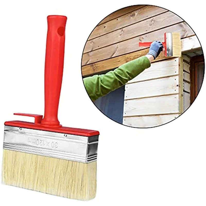 Large Paint Brush Set - 3 Premium Brushes for Walls, Doors & Woodwork