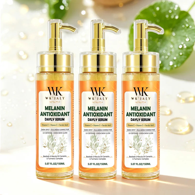 Melanin Brightening Daily Serum with Baobab & Marula Oil - Dark Spots & Dullness Corrector