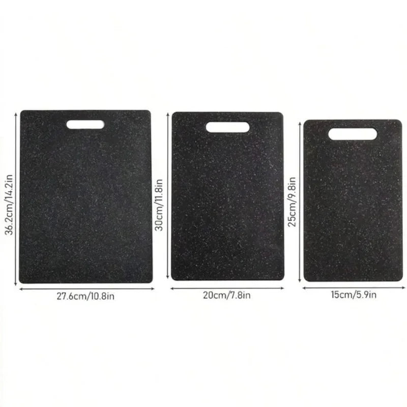 Marble Texture PP Cutting Board - Antibacterial & Dishwasher Safe Kitchen Utensil