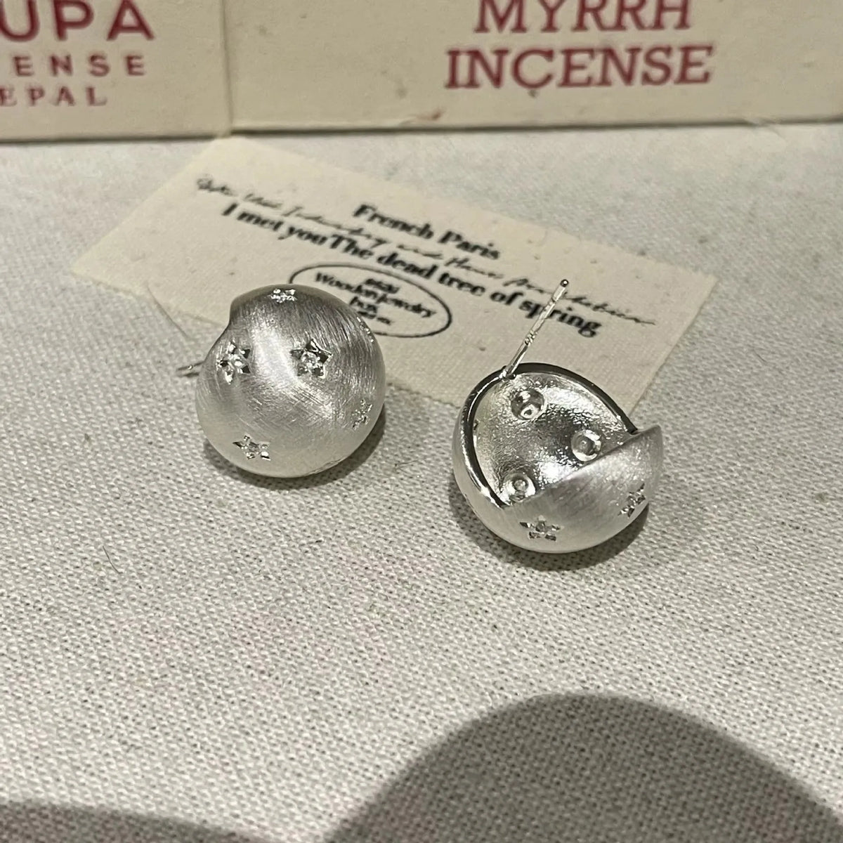 Sterling Silver Geometric Stud Earrings for Women - Versatile Jewelry Gift