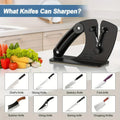 Manual Knife Sharpener for Kitchen, Compact & Durable Sharpening System